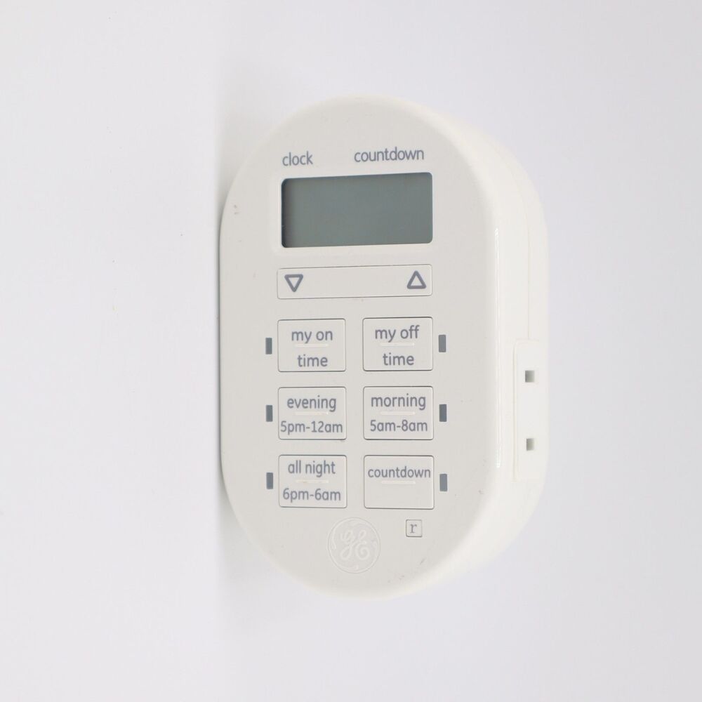 MyTouchSmart Indoor Digital Timer 1-Outlet Polarized 2-Prong Plug 26892